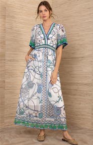 Hale Bob Neve Chiffon Dress