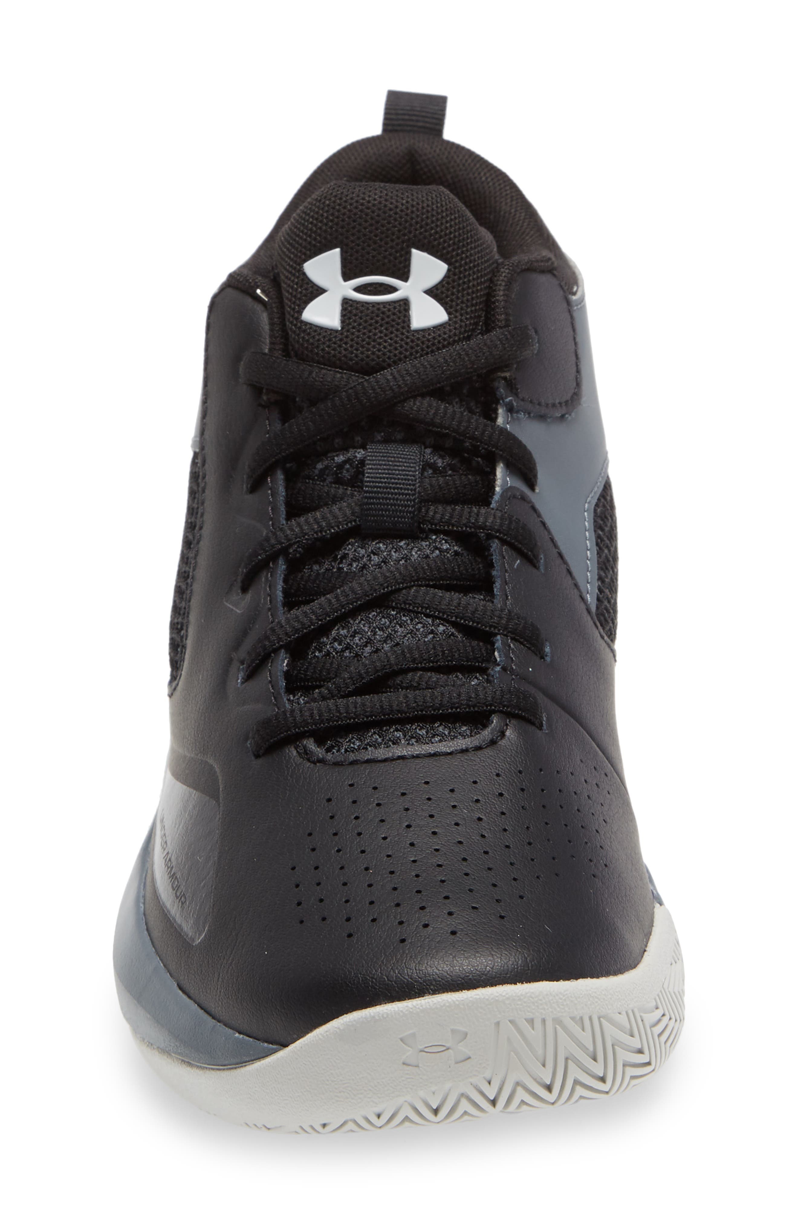 Under Armour Kids' Lockdown 5 Basketball Shoe, Alternate, color, 