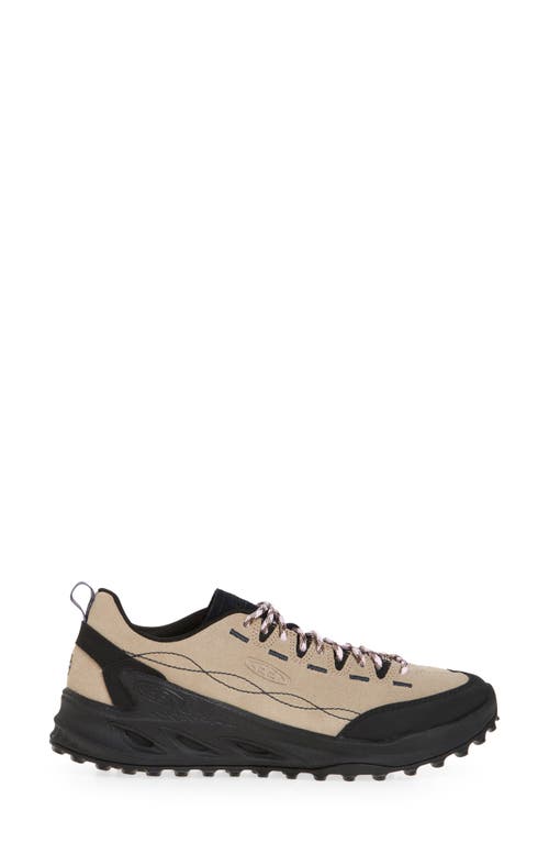 Keen Jasper Zionic Hiking Sneaker In Safari/pink-a-boo