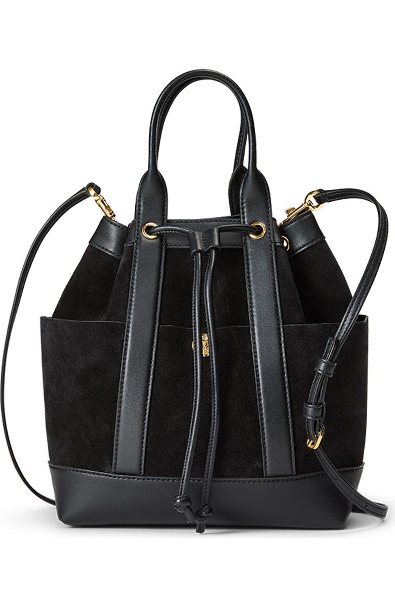 Veronica Beard Goody Suede & Leather Tote, Main, color,