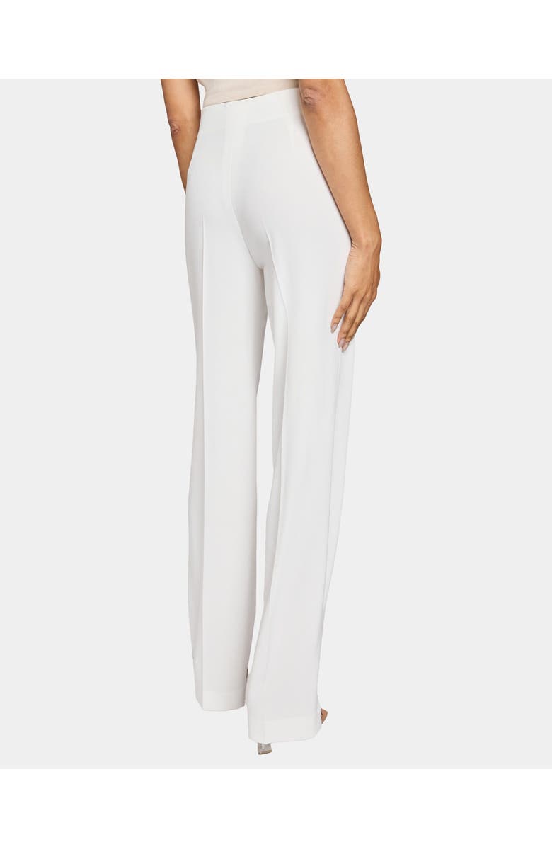 Santorelli MARTINA Straight Leg Pant with Side Zipper in Techno Crepe, Alternate, color, 