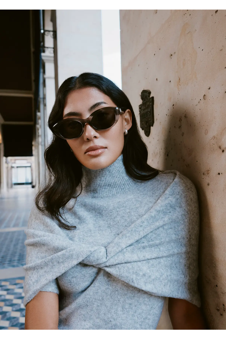 Celeste Sunglasses, Alternate, color, Dove