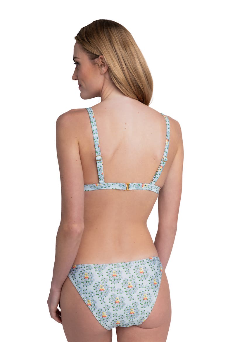 Winnie the Pooh 2-Piece Swimwear Bikini Set, Main, color, Pooh Sage Green