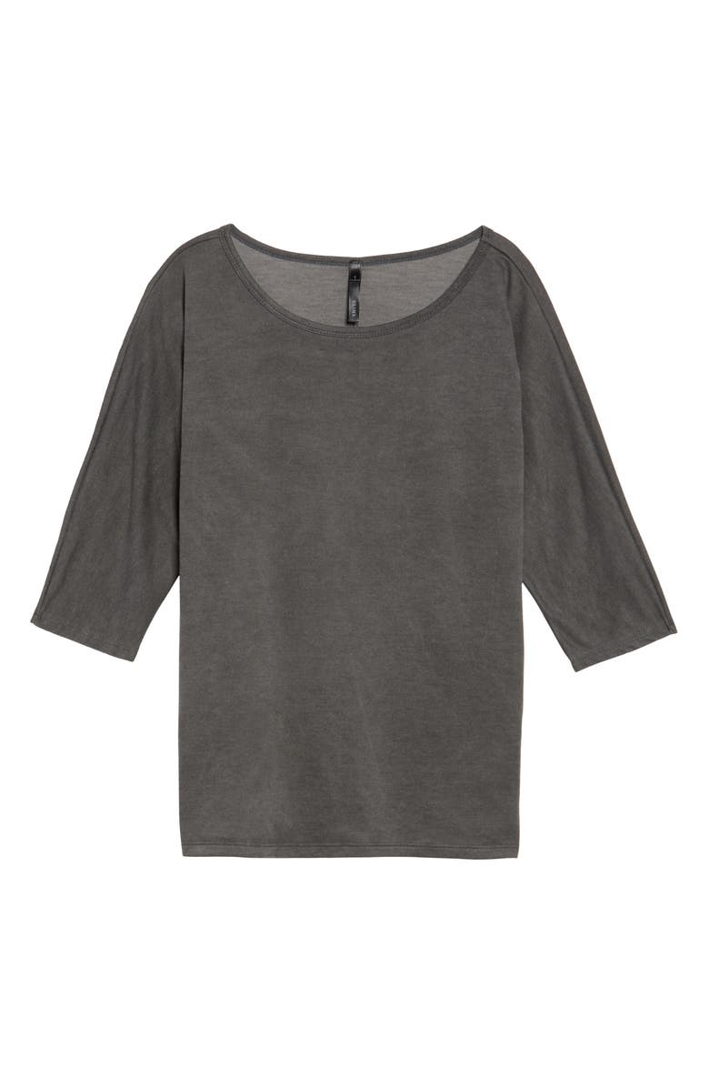 SLINK Jeans Dolman Sleeve Top, Alternate, color, Black