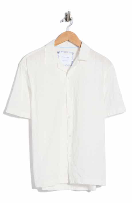 DENIM AND FLOWER Embroidered Camp Shirt