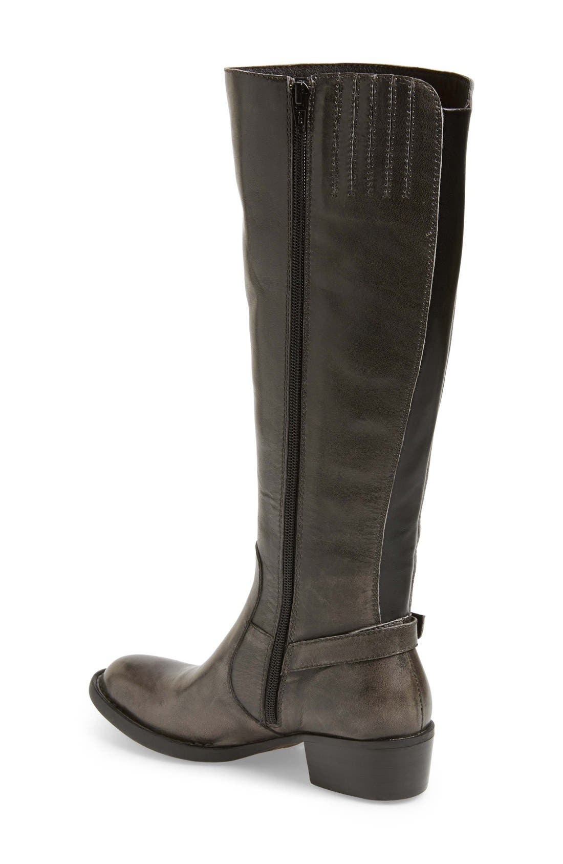 'Helen' Boot, Alternate, color, GREY LEATHER