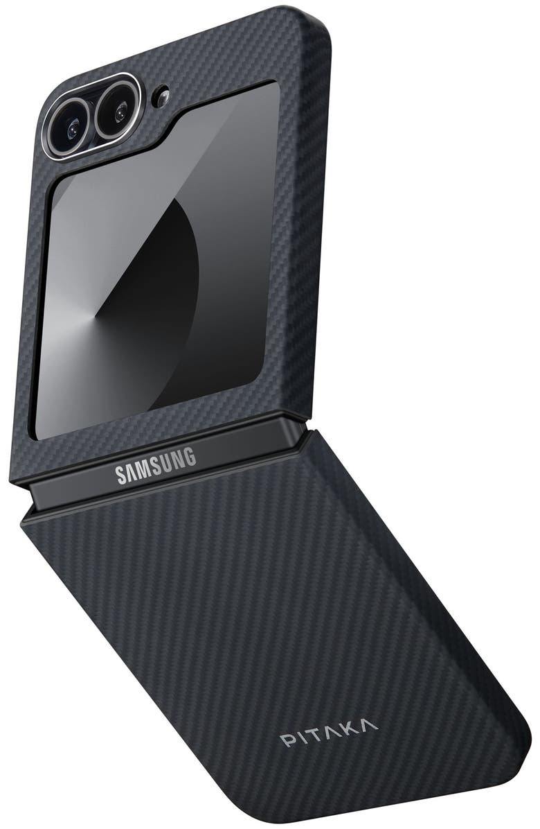 Pitaka MagEZ Case 5 Case for Samsung Galaxy Z Flip6, Alternate, color, Black