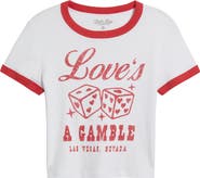 Junk Food Love
s a Gamble Crop Graphic T-Shirt