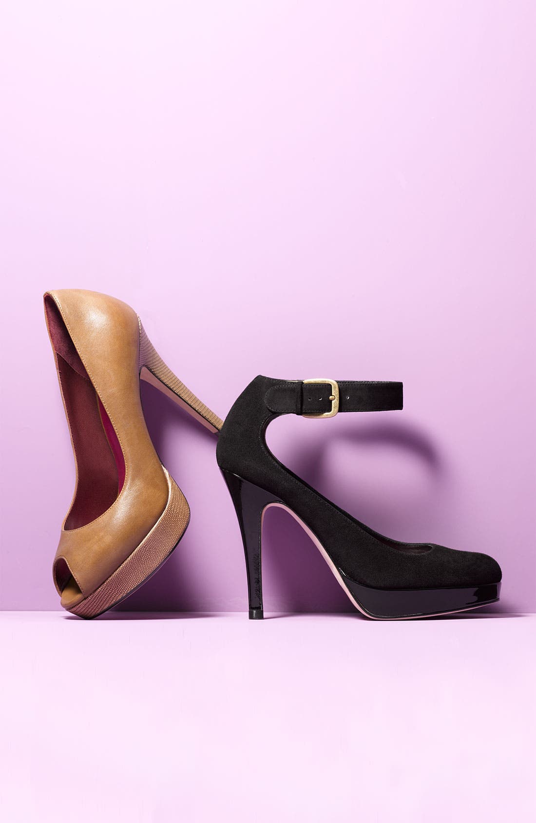 'Air Marisa' Buckle Pump, Alternate, color, BLACK SUEDE