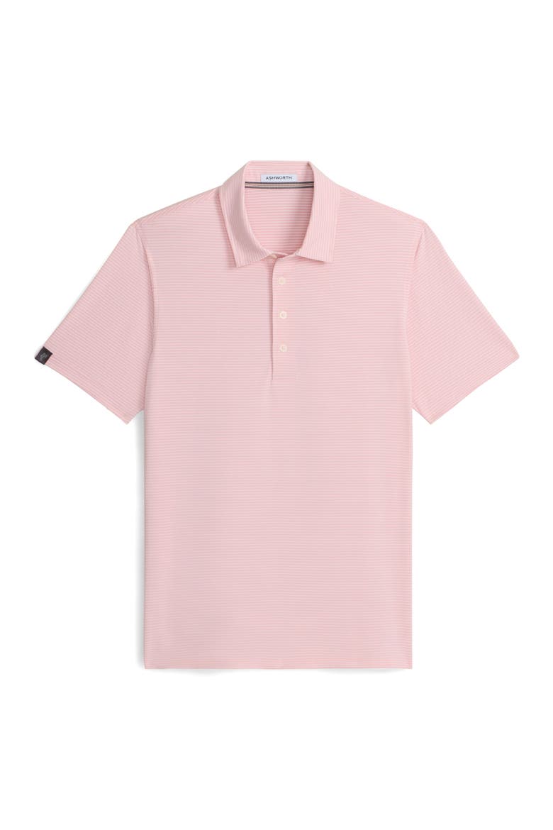 Sand Stripe Polo, Alternate, color, Blush
