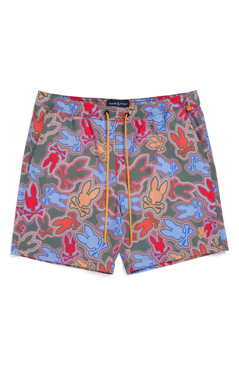 Psycho Bunny Jackson Swim Trunks, Alternate, color,