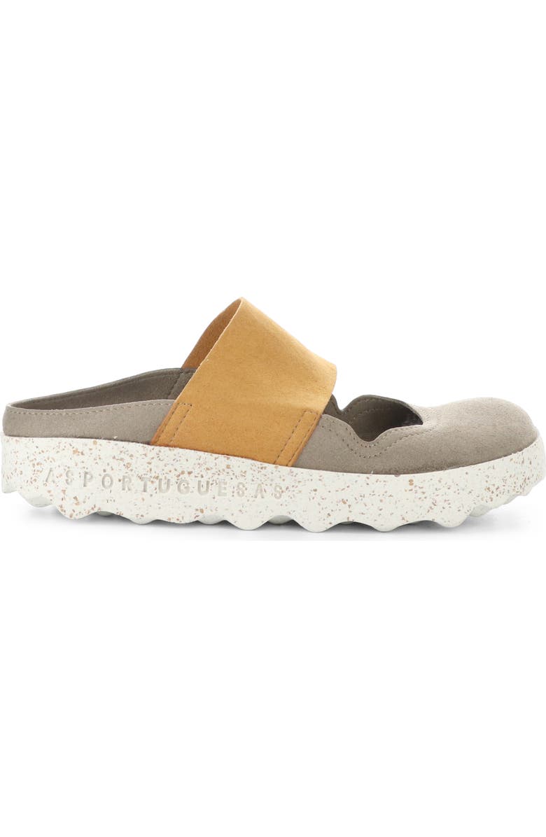 Asportuguesas by Fly London Cana Slide Sandal, Alternate, color, 009 Taupe/Camel Faux