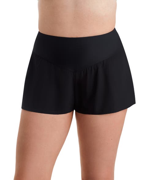 Vee Band Chlorine Resistant Flare Swim Short