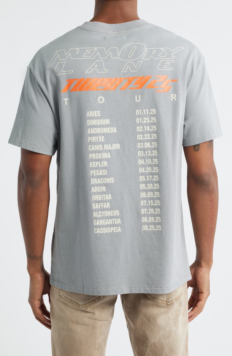 MEMORY LANE Skull Roses Cotton Graphic T-Shirt, Alternate, color, Grey