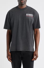 AllSaints Graphene Cotton Graphic T-Shirt