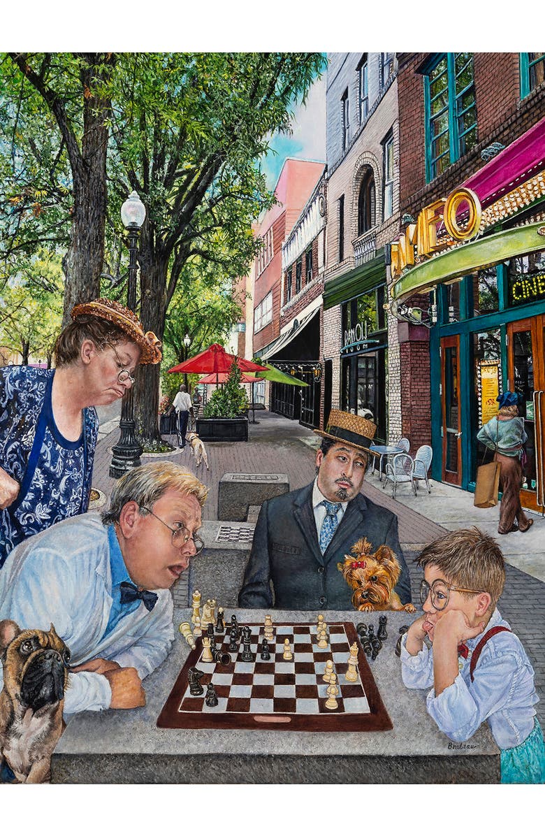 Sunsout The Chess Match 1000 piece Jigsaw Puzzle for Adults, Alternate, color, Multicolor