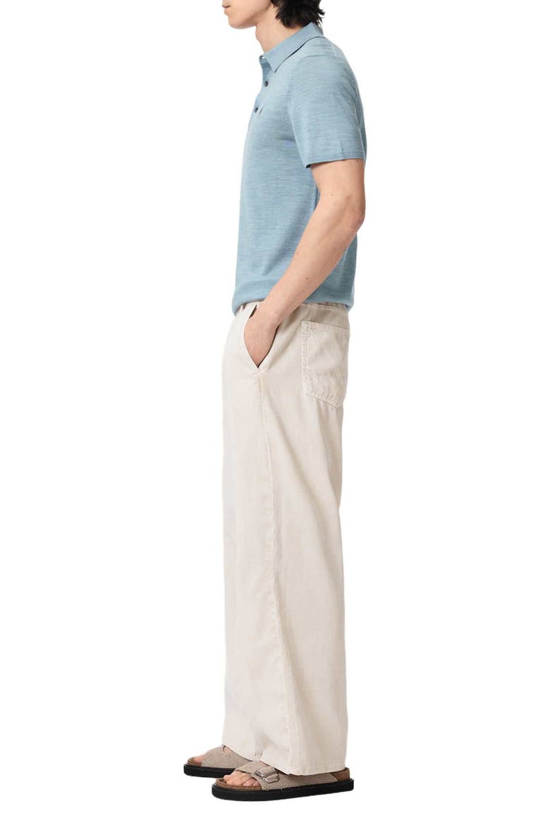 Mode Merino Wool Polo, Alternate, color, SALTON BLUE