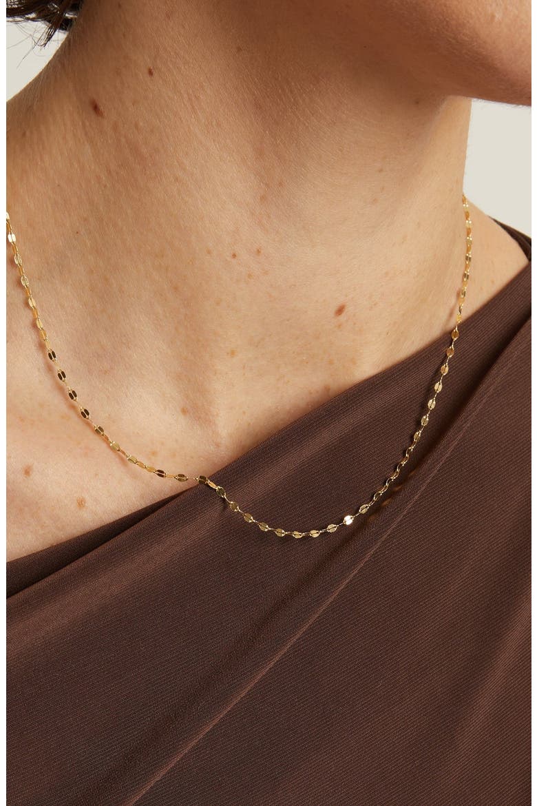 Valentino Chain Necklace, Alternate, color, Yellow