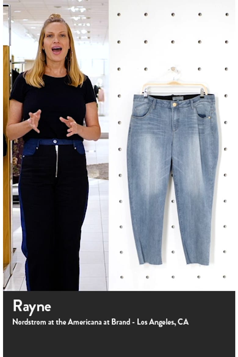 'Ab'Solution High Waist Crop Jeans video