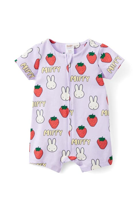 The Billie Short Sleeve Zip Romper License