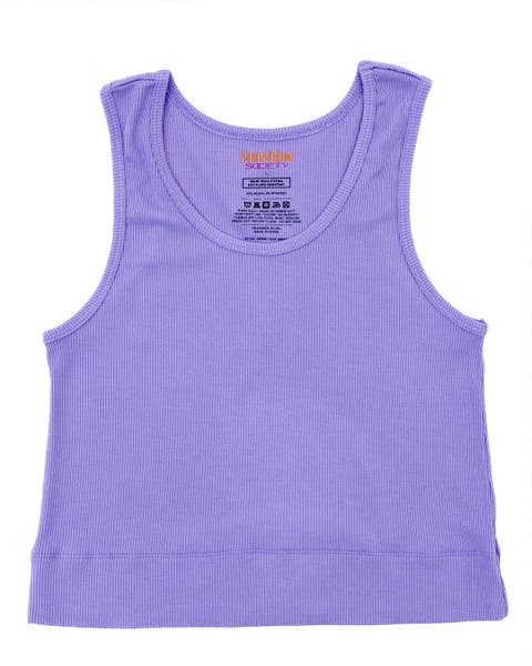 Girls' Classic Ribbed Tank Top