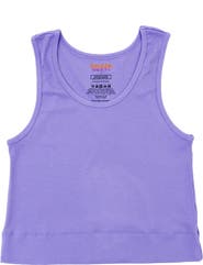 Sunshine Society Girls' Classic Ribbed Tank Top