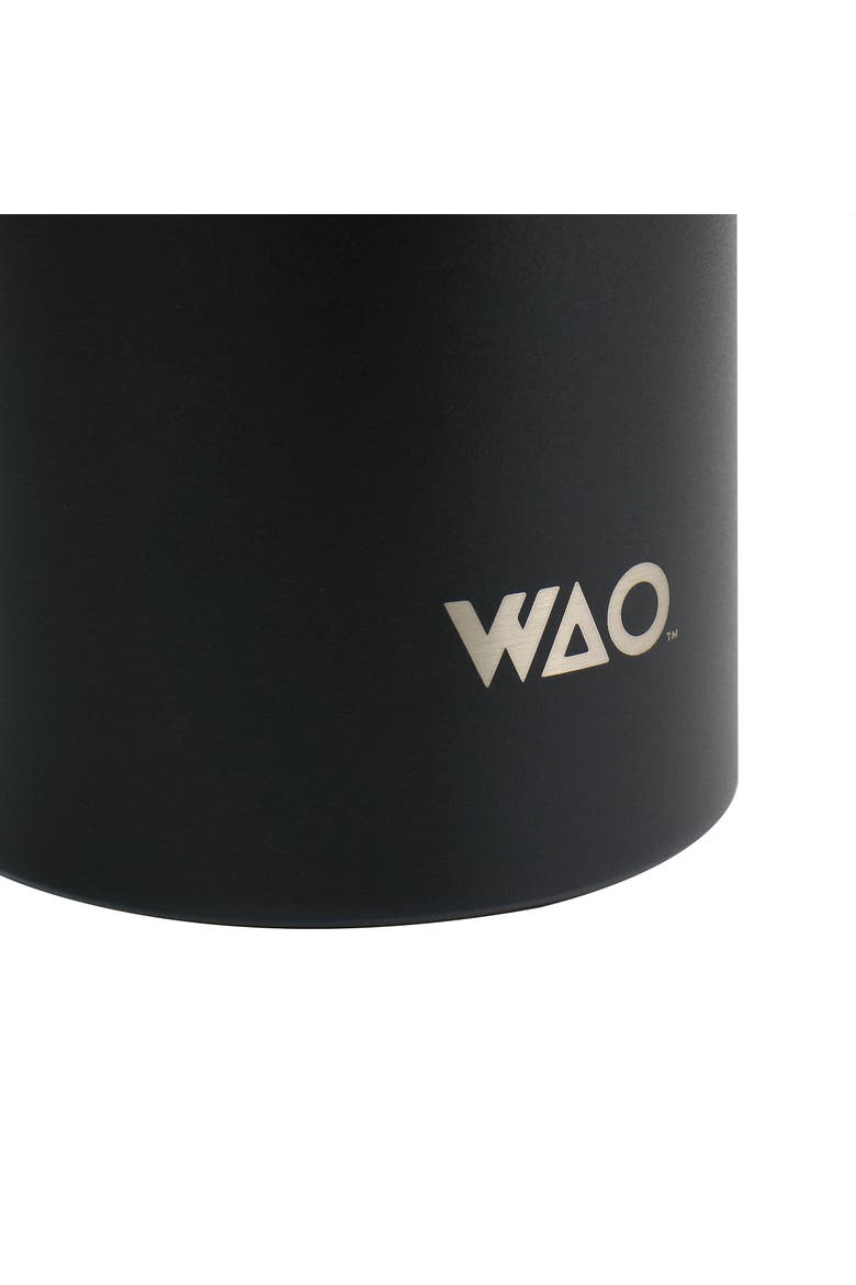 38 oz. Thermal Bottle with Lid, Alternate, color, Matte Black