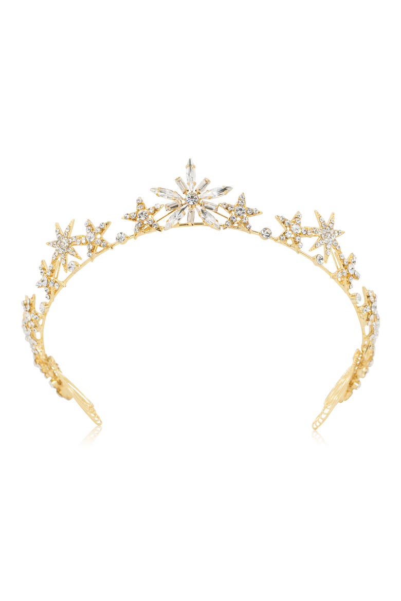 Brinley Star Crown, Main, color, GOLD