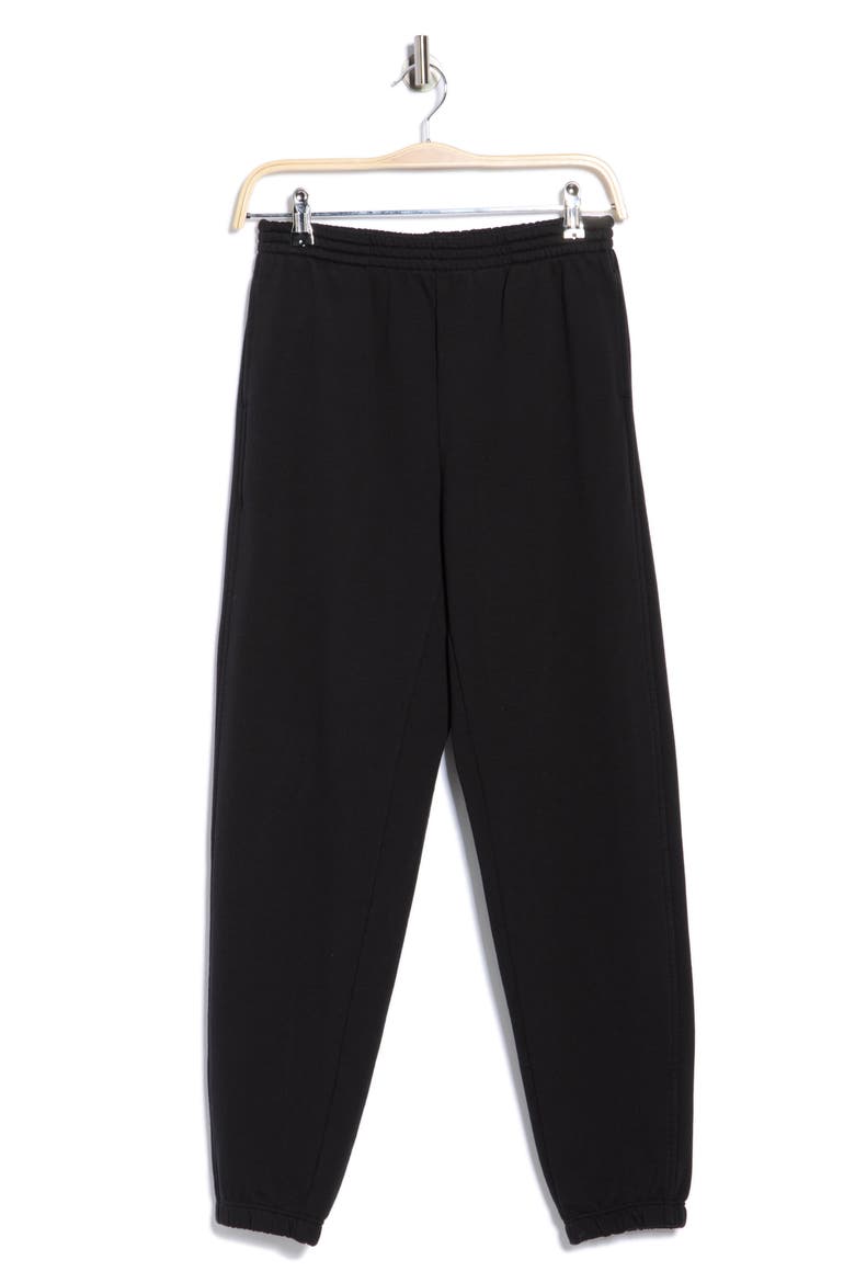 Essential Cotton Joggers, Alternate, color, BLACK