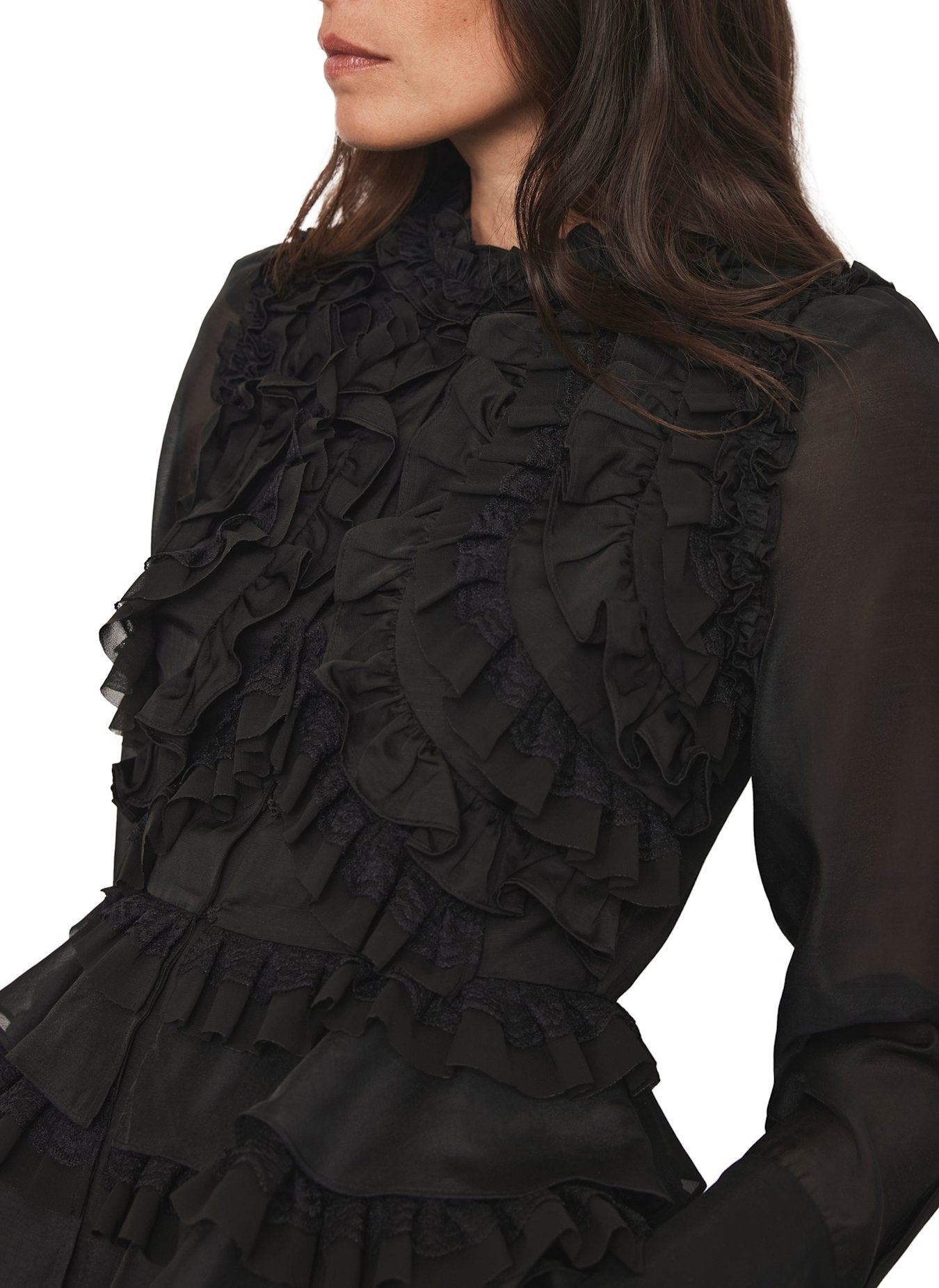 Ruffle Detail Blouse - image 2