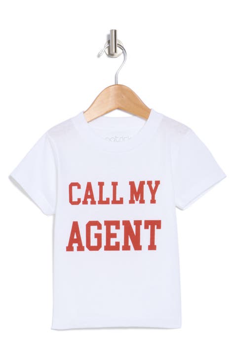 Kids' Call My Agent Graphic Print T-Shirt (Little Kid)