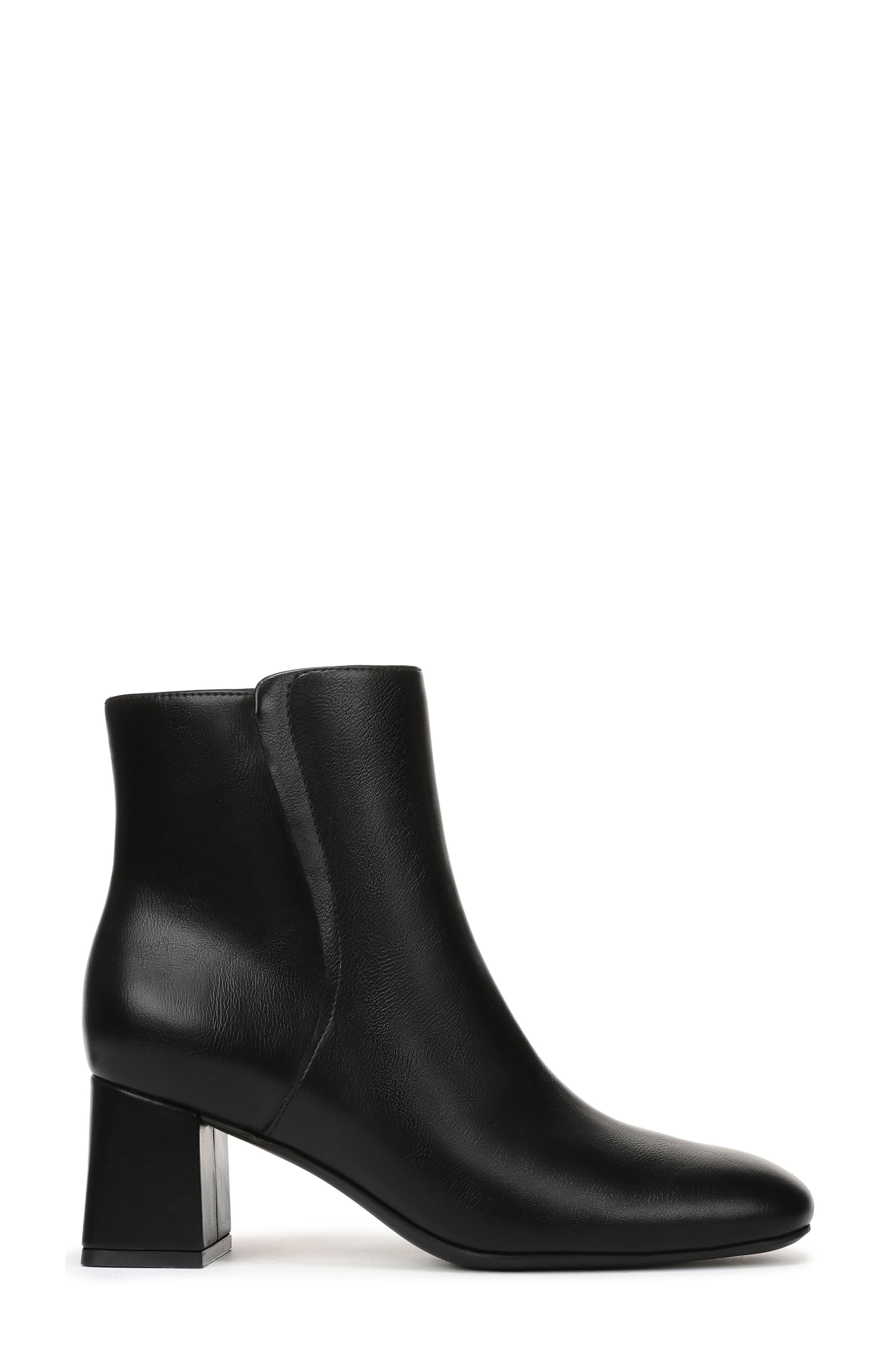 Delaney Bootie, Alternate, color, BLACK FAUX LEATHER
