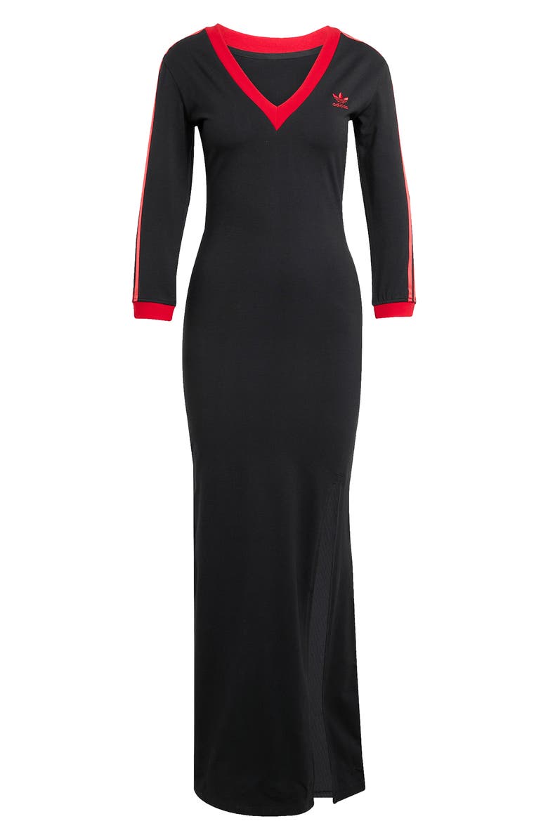 adidas Adicolor Classics 3-Stripes Maxi Dress, Alternate, color, 