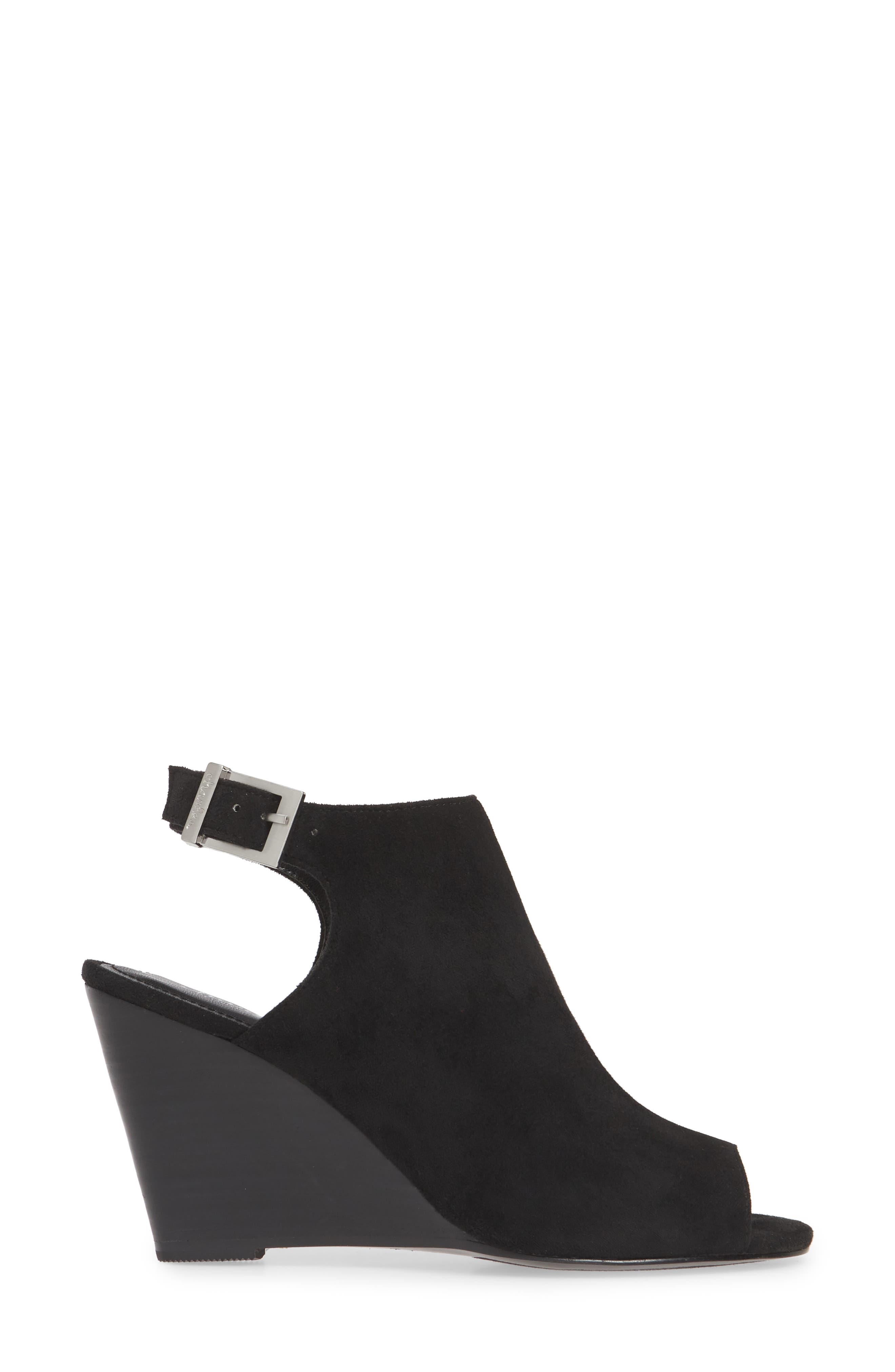 Charles by Charles David Elise Wedge Sandal, Alternate, color, 