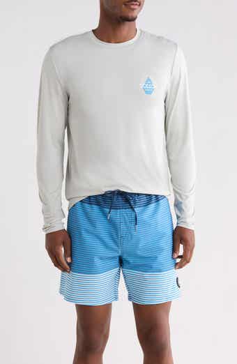 Long Sleeve Rashguard & Board Shorts Set