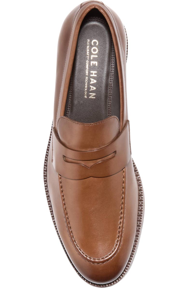 Cole Haan Ledley Grand Penny Loafer, Alternate, color, British Tan / Dark Natural