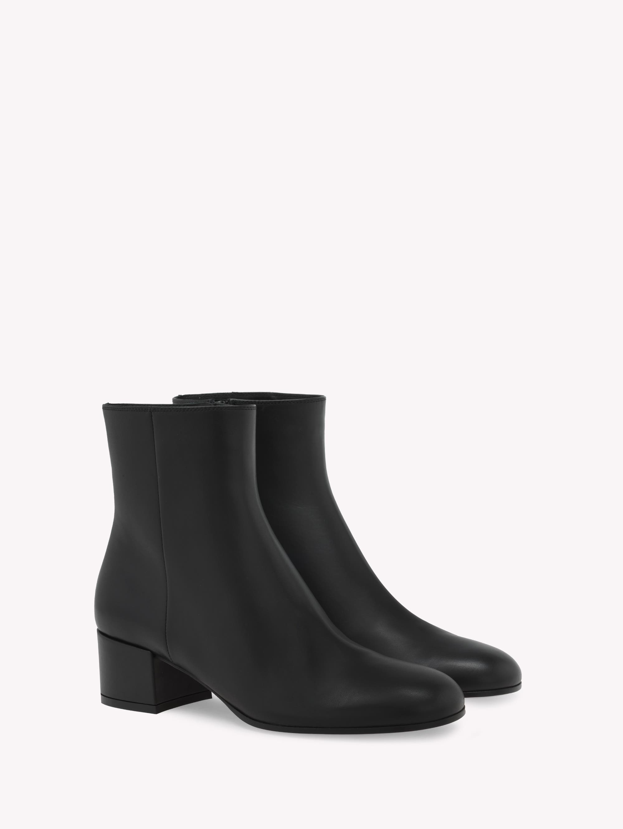 Gianvito Rossi Joelle 45 Booties, Alternate, color, Black