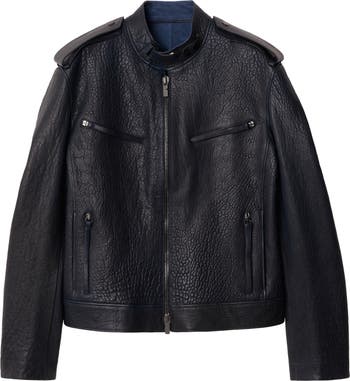 Burberry Leather Jacket Nordstrom