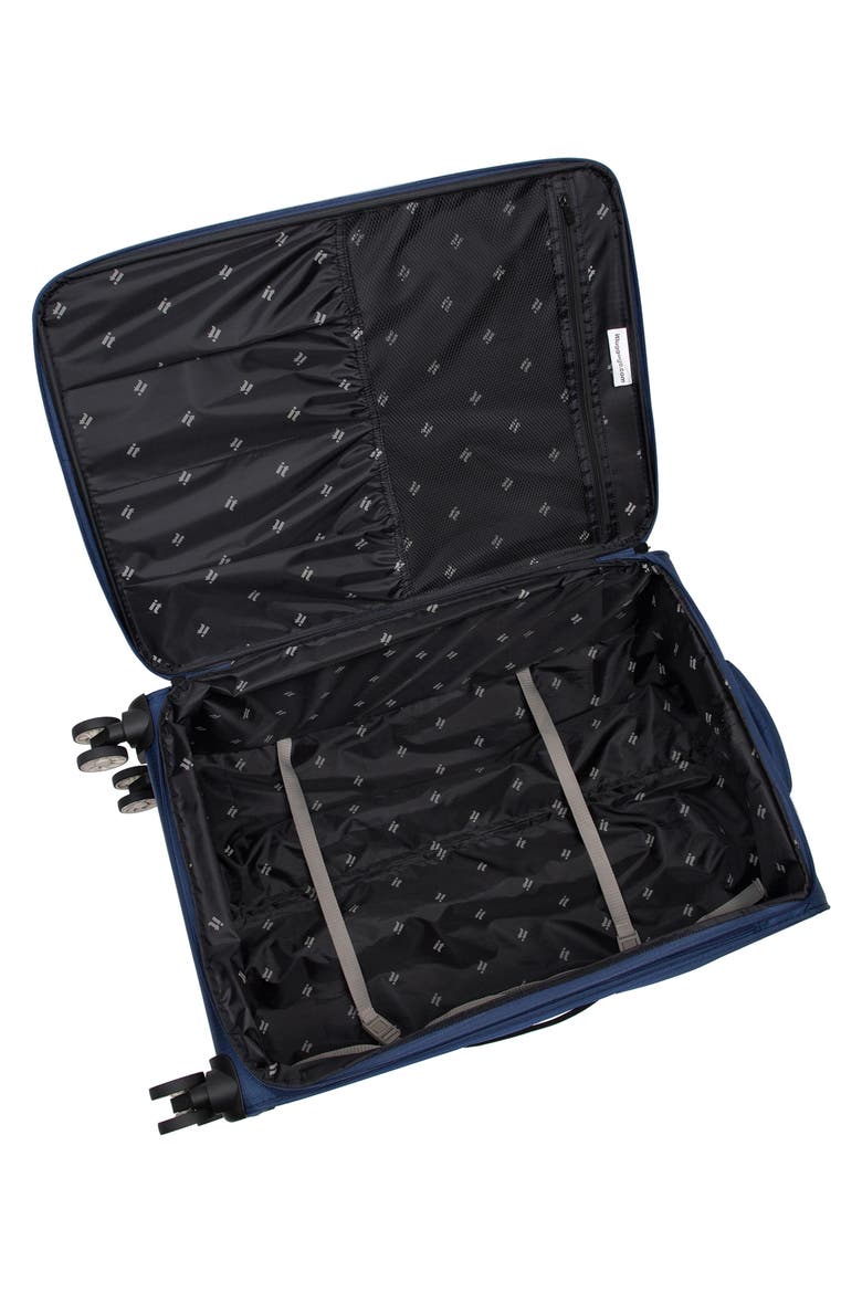 Eco-Icon 28-Inch Expandable Spinner Suitcase, Alternate, color, DEEP BLUE