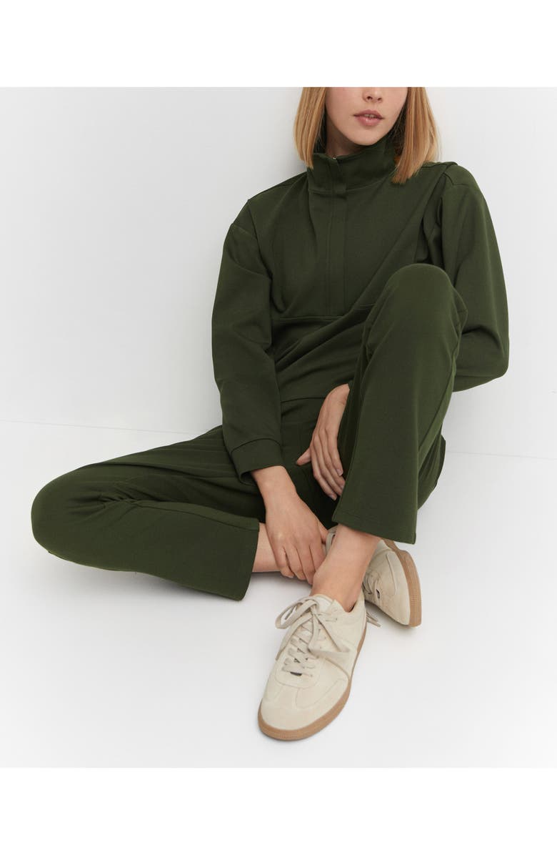 MANGO Inverted Pleat Joggers, Alternate, color, 