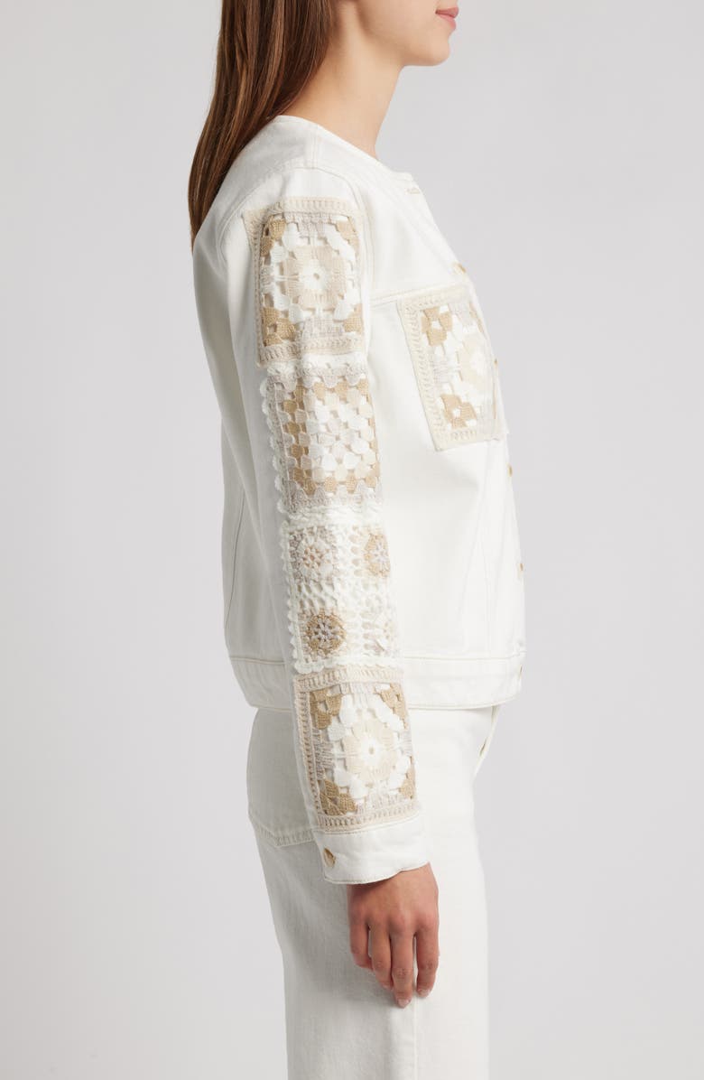 Rails Lido Stitch Jacket, Alternate, color, Vintage Ecru Crochet