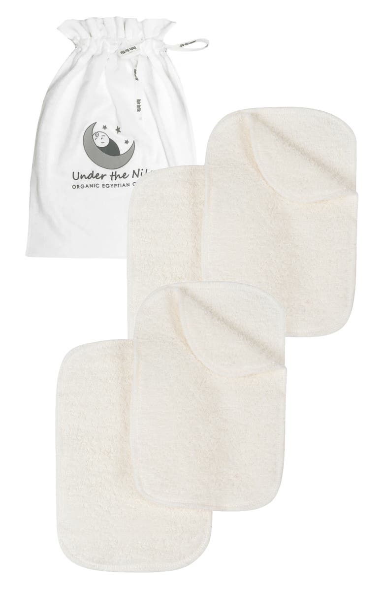Under the Nile 8-Pack Cotton Terry Cloth Wipes, Main, color, 