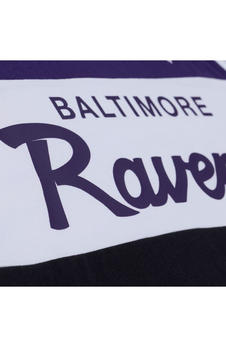 Mitchell & Ness Men's Mitchell & Ness  Black/Purple Baltimore Ravens Head Coach Tank Top, Alternate, color, Black
