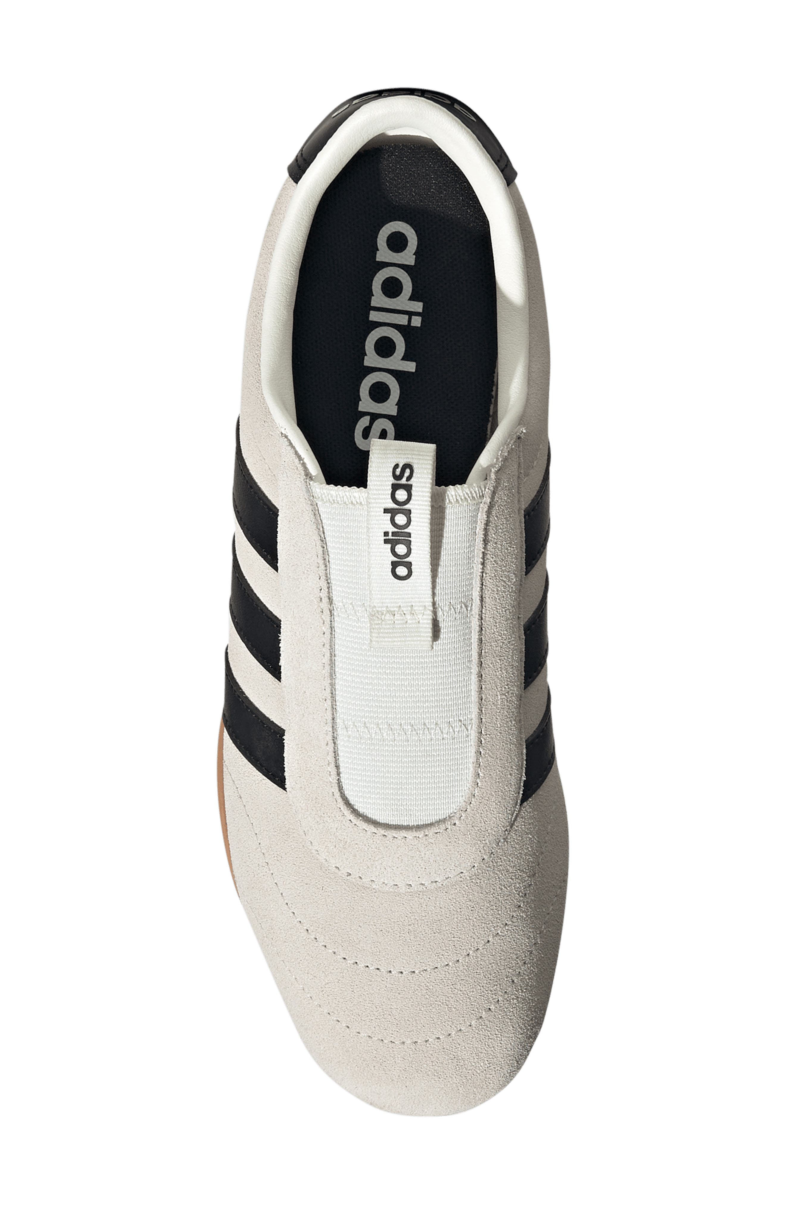Grand Court Lo Slip Sneaker, Alternate, color, OFF WHITE/ CORE BLACK/ GUM10
