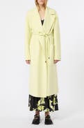 SPORTMAX Zannata Belted Vigin Wool Trench Coat
