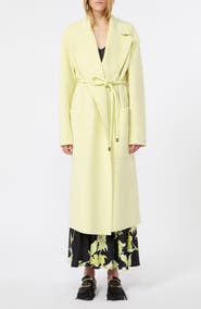 SPORTMAX Zannata Belted Vigin Wool Trench Coat