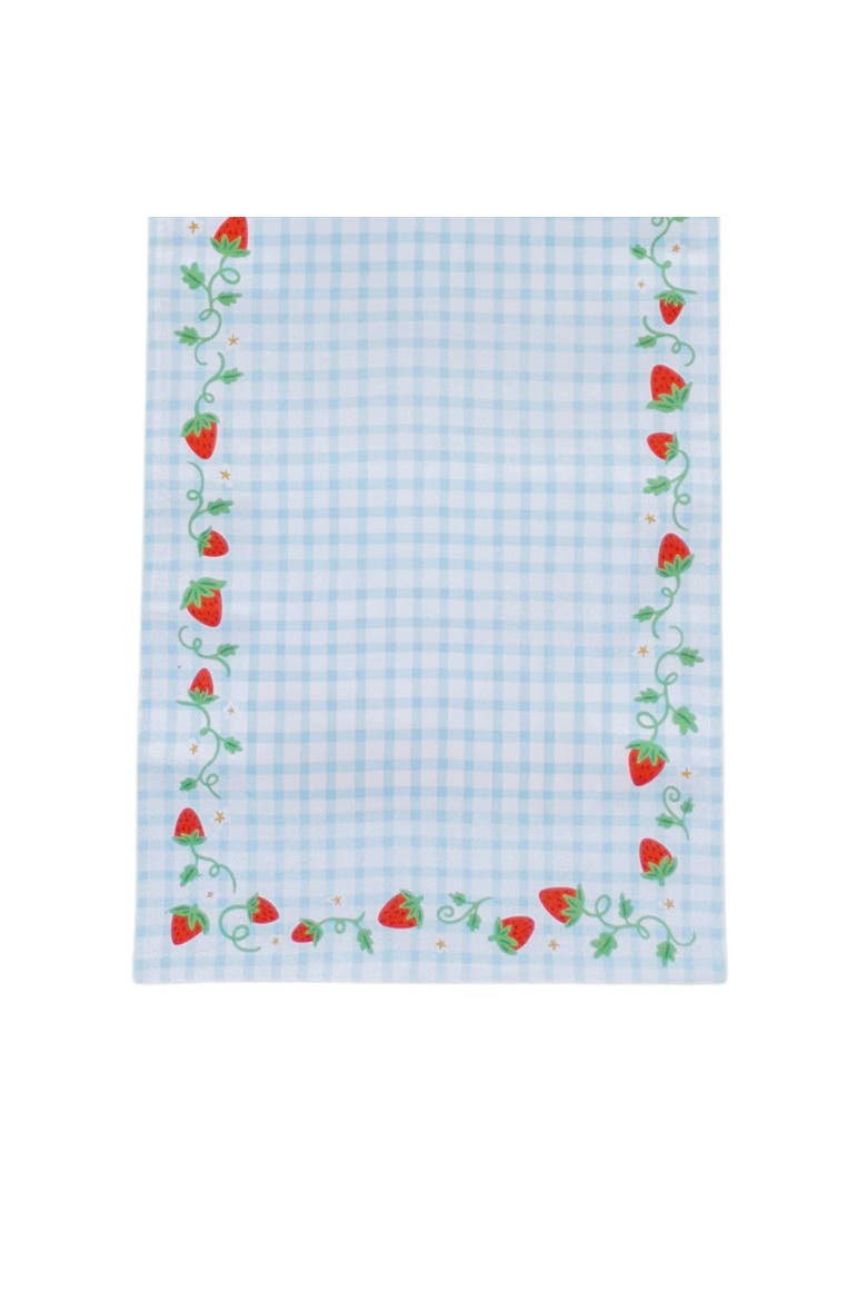 Strawberry Picnic Gingham Table Runner, Main, color, Assorted Pre-Pack