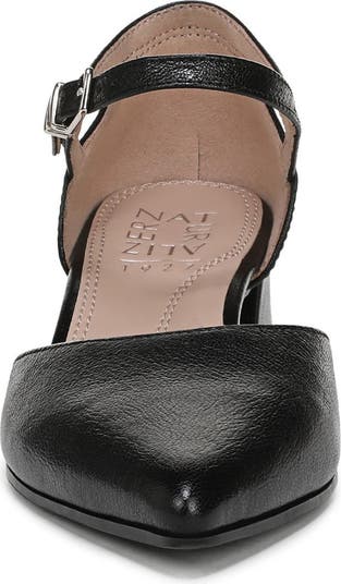 Maddox Ankle Strap Pointed Toe Pump