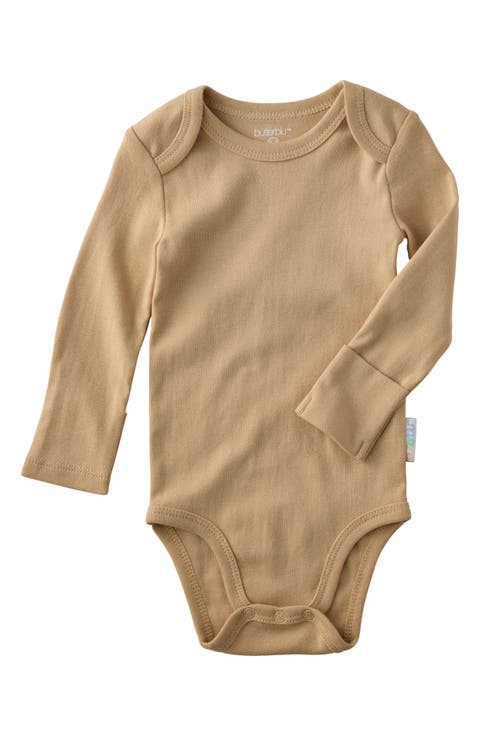 Blake Long Sleeve Organic Cotton Assorted 5-Pack Bodysuits (Baby)