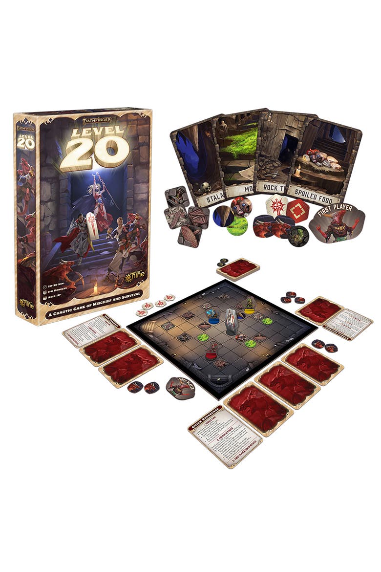 Pathfinder Level 20 Strategy Boardgame, Ages 10+, Alternate, color, Multicolored